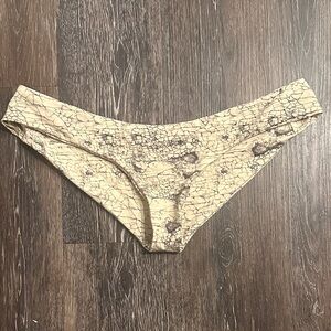 Boys and Arrows- Snake Print Bikini Bottoms